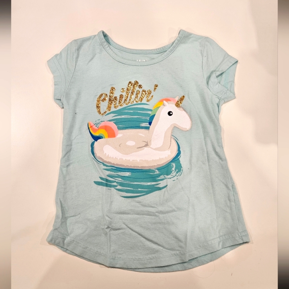 Arizona Jean Co "Chillin'" Unicorn Top